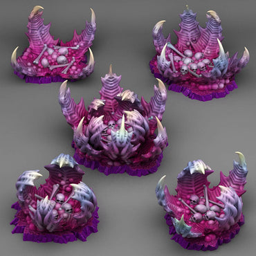 3D Printed Fantastic Plants and Rocks Alien Carnivorous Plants 28mm - 32mm D&D Wargaming (Online Only)