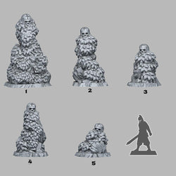 3D Printed Fantastic Plants and Rocks Ancient Crusader Tombs 28mm - 32mm D&D Wargaming (Online Only)