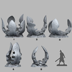 3D Printed Fantastic Plants and Rocks Carnivorous Glue Plants 28mm - 32mm D&D Wargaming (Online Only)