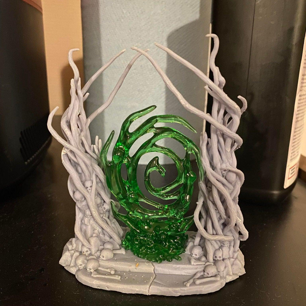 3D Printed Fantastic Plants and Rocks Dark Forest Portal 28mm - 32mm D&D Wargaming (Online Only)