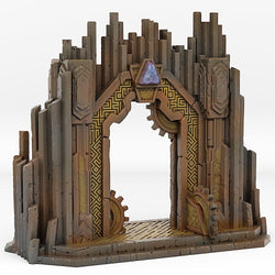 3D Printed Fantastic Plants and Rocks Dwarf Mine Portal With Its Lava Effect 28mm - 32mm D&D Wargaming (Online Only)
