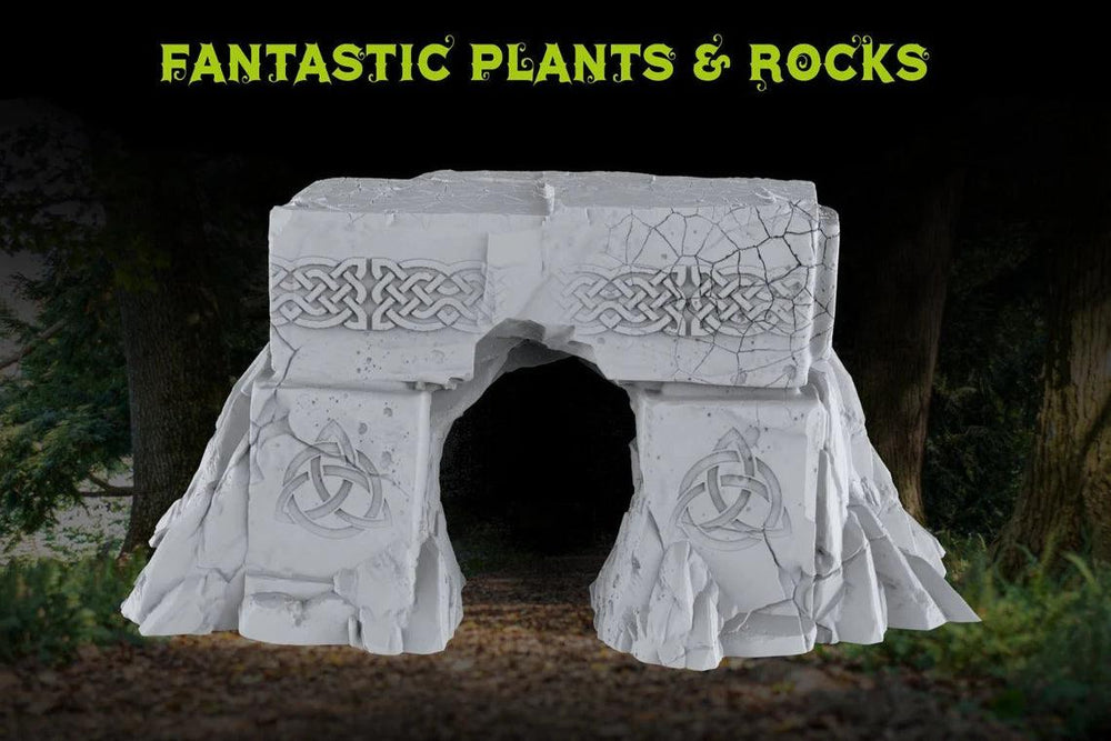 3D Printed Fantastic Plants and Rocks DWARVES MINE ENTRANCE 28mm - 32mm D&D Wargaming (Online Only)