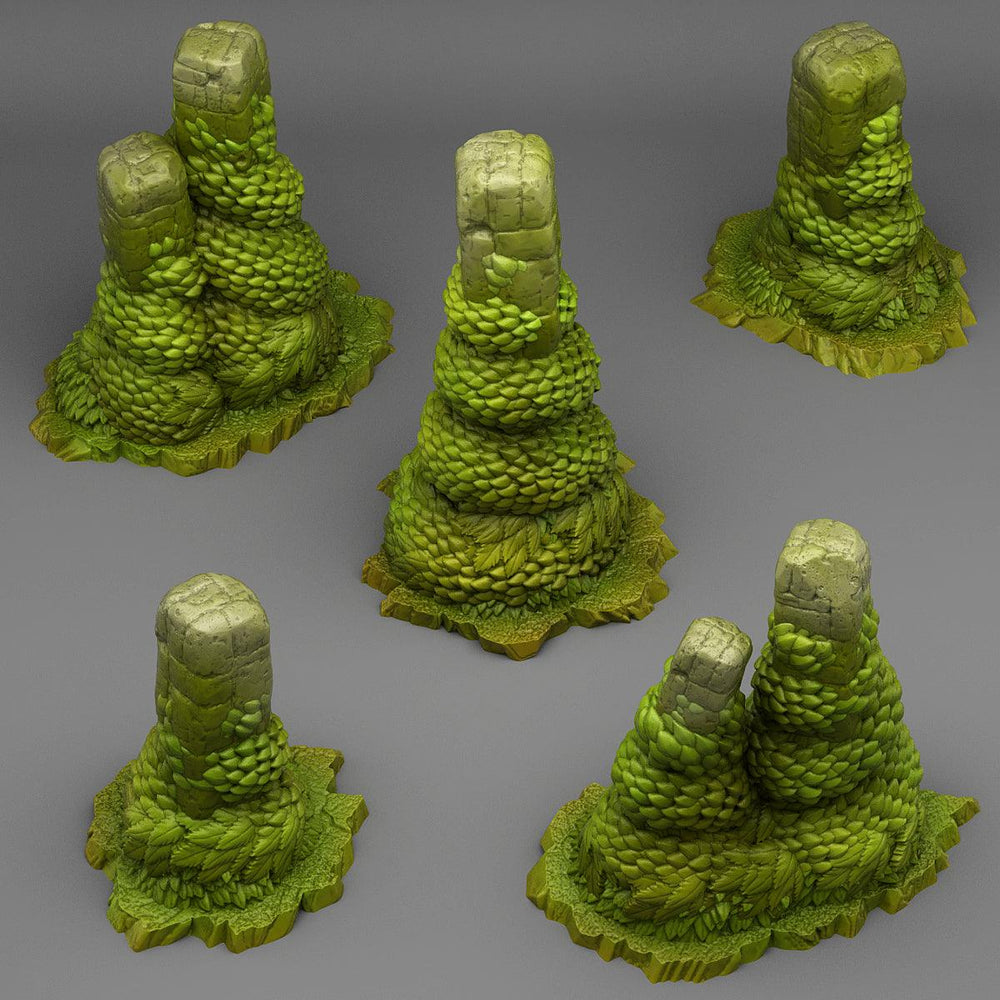 3D Printed Fantastic Plants and Rocks Fairy Ivy 28mm - 32mm D&D Wargaming (Online Only)