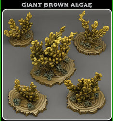 3D Printed Fantastic Plants and Rocks Giant Brown Algae 28mm - 32mm D&D Wargaming (Online Only)
