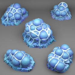 3D Printed Fantastic Plants and Rocks Ice Spider Eggs 28mm - 32mm D&D Wargaming (Online Only)