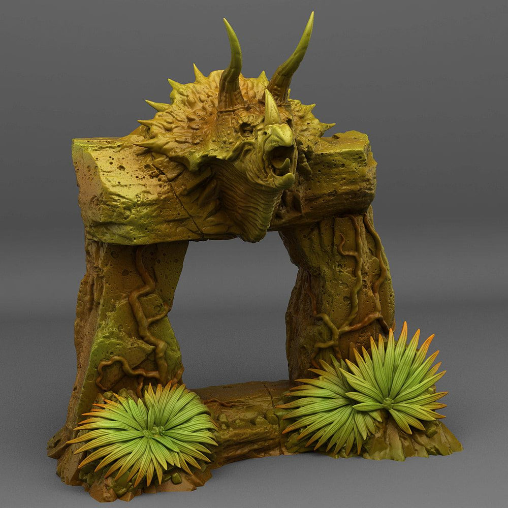 3D Printed Fantastic Plants and Rocks Jurassic Portal 28mm - 32mm D&D Wargaming (Online Only)