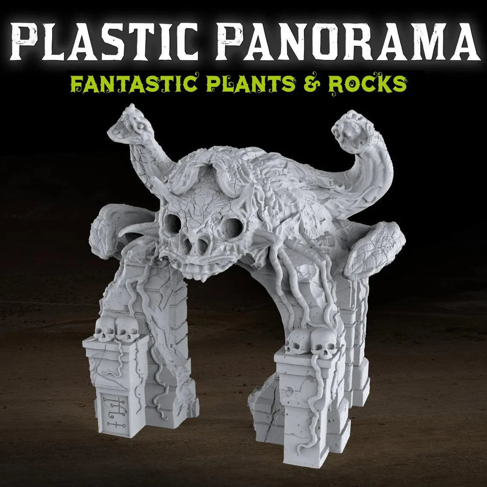 3D Printed Fantastic Plants and Rocks MEDUSA'S LAIR ENTRANCE 28mm - 32mm D&D Wargaming (Online Only)