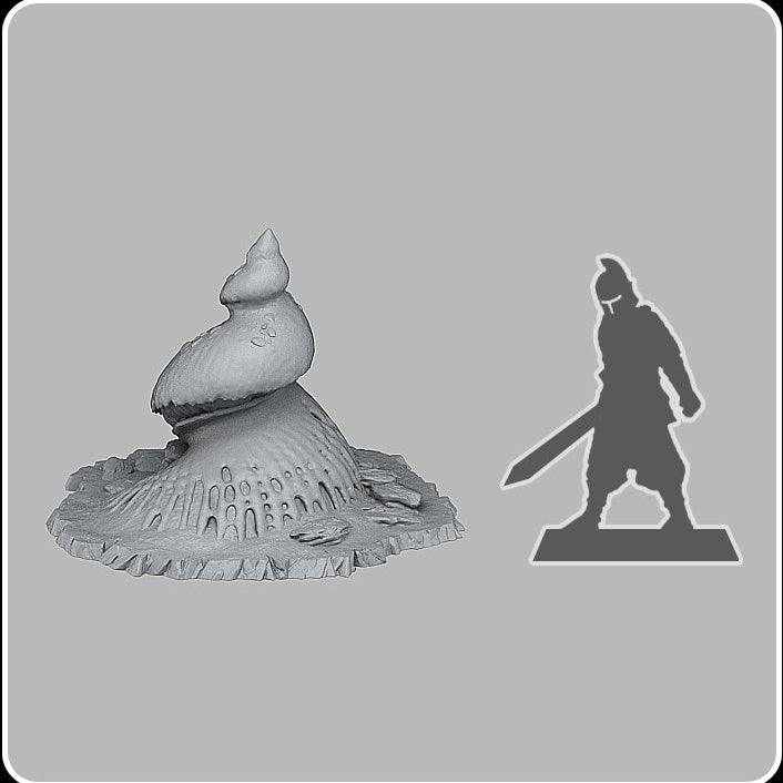 3D Printed Fantastic Plants and Rocks Ocean Sea Terrain Set 28mm - 32mm D&D Wargaming (Online Only)