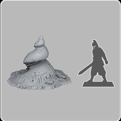 3D Printed Fantastic Plants and Rocks Ocean Sea Terrain Set 28mm - 32mm D&D Wargaming (Online Only)