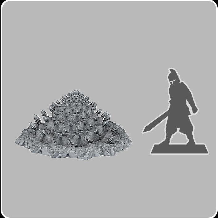 3D Printed Fantastic Plants and Rocks Ocean Sea Terrain Set 28mm - 32mm D&D Wargaming (Online Only)