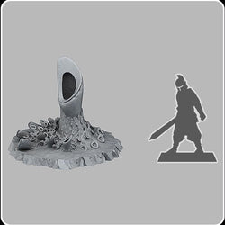3D Printed Fantastic Plants and Rocks Ocean Sea Terrain Set 28mm - 32mm D&D Wargaming (Online Only)