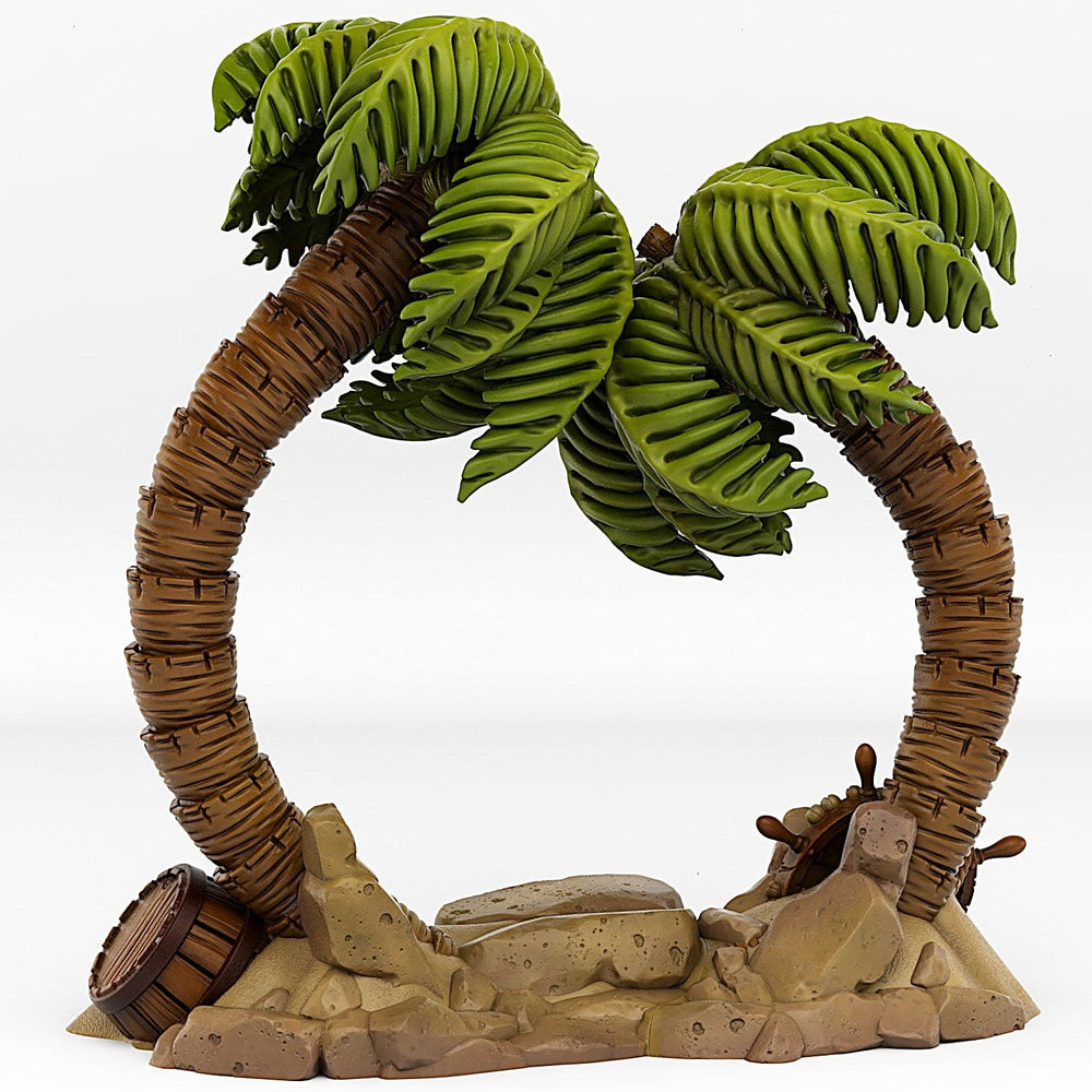 3D Printed Fantastic Plants and Rocks Pirate Island Portal With Its Pirate Skull Effect 28mm - 32mm D&D Wargaming (Online Only)