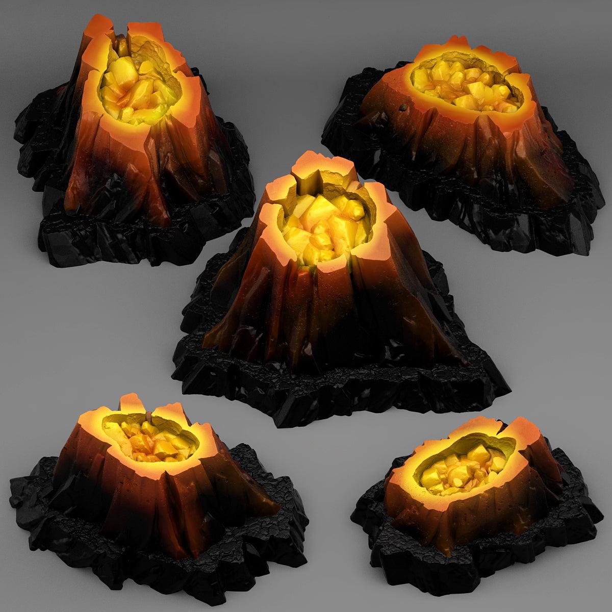 3D Printed Fantastic Plants and Rocks Pot of Gold 28mm - 32mm D&D Wargaming (Online Only)