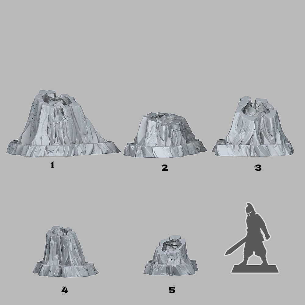3D Printed Fantastic Plants and Rocks Pot of Gold 28mm - 32mm D&D Wargaming (Online Only)