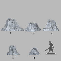 3D Printed Fantastic Plants and Rocks Pot of Gold 28mm - 32mm D&D Wargaming (Online Only)