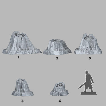3D Printed Fantastic Plants and Rocks Pot of Gold 28mm - 32mm D&D Wargaming (Online Only)