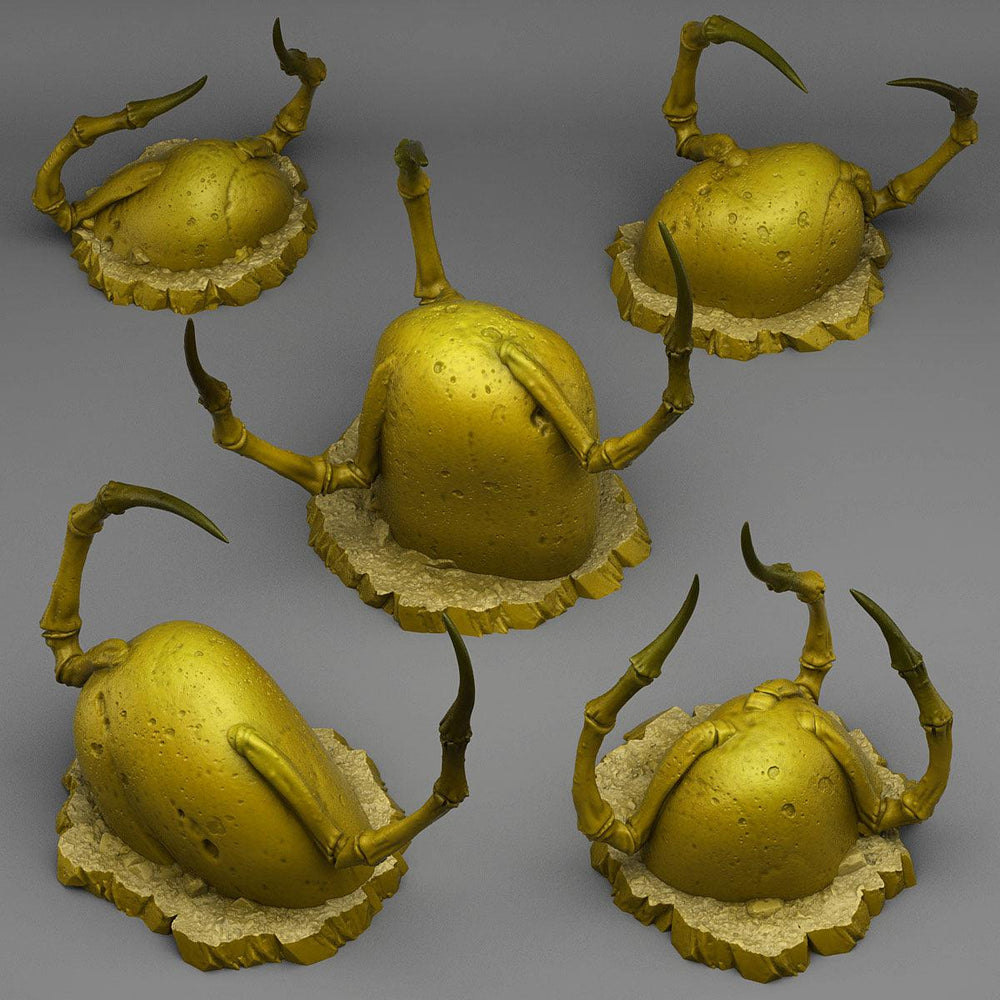 3D Printed Fantastic Plants and Rocks Spider Stones 28mm - 32mm D&D Wargaming (Online Only)