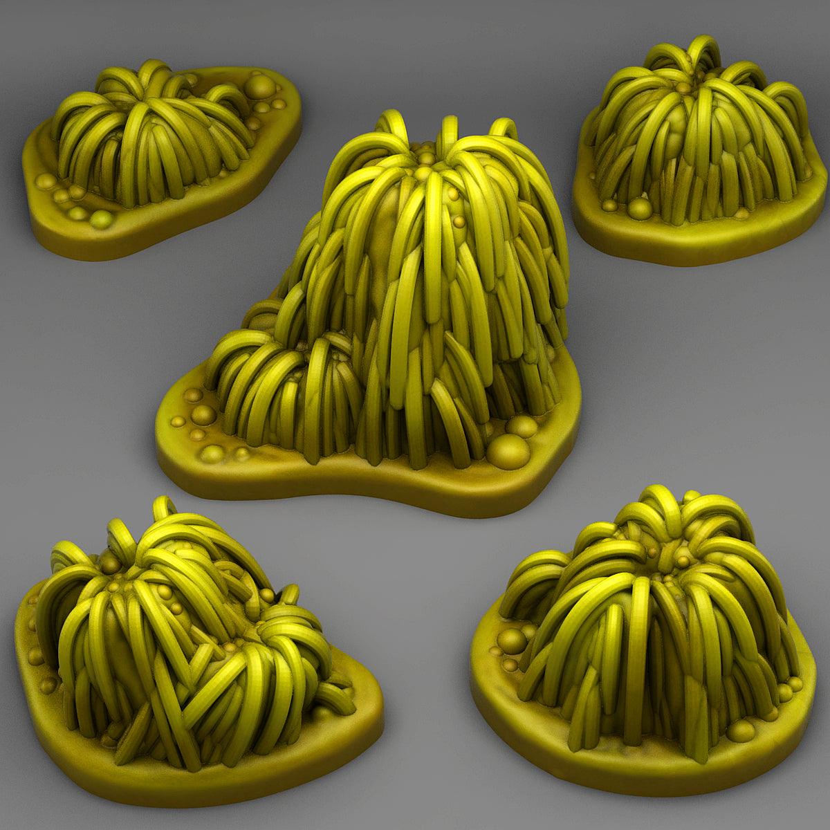 3D Printed Fantastic Plants and Rocks Strange Swamp Willows 28mm - 32mm D&D Wargaming (Online Only)