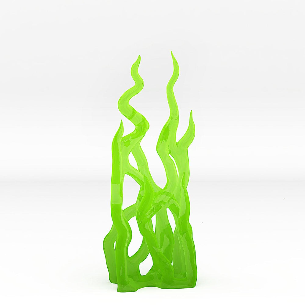 3D Printed Fantastic Plants and Rocks Temple Portal With Its Green Fire Effect 28mm - 32mm D&D Wargaming (Online Only)