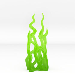 3D Printed Fantastic Plants and Rocks Temple Portal With Its Green Fire Effect 28mm - 32mm D&D Wargaming (Online Only)
