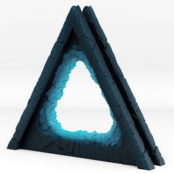 3D Printed Fantastic Portals and Effects Alien Pyramid Portal 28mm - 32mm D&D Wargaming (Online Only)