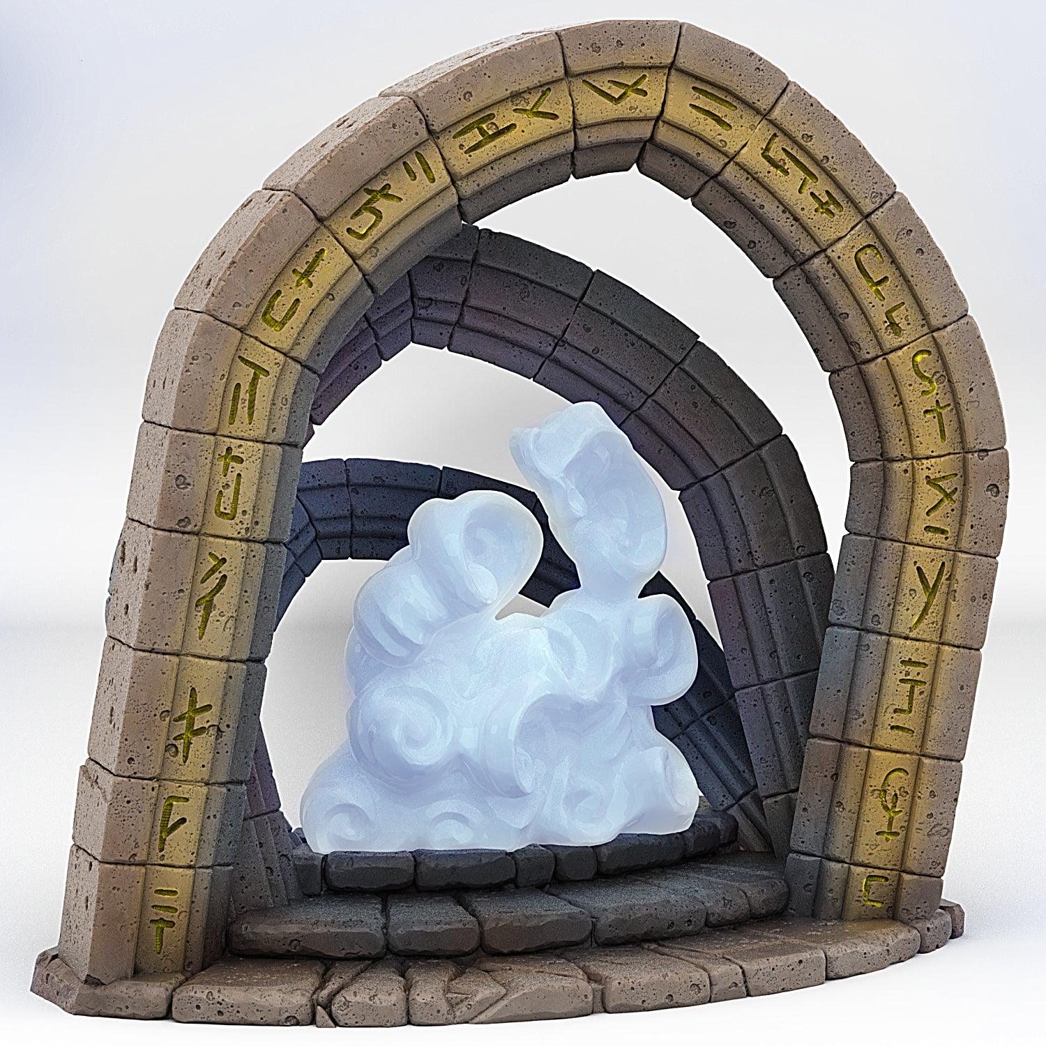 3D Printed Fantastic Portals and Effects Celestial Portal 28mm - 32mm D&D Wargaming (Online Only)