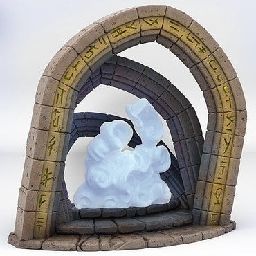 3D Printed Fantastic Portals and Effects Celestial Portal 28mm - 32mm D&D Wargaming (Online Only)