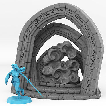 3D Printed Fantastic Portals and Effects Celestial Portal 28mm - 32mm D&D Wargaming (Online Only)