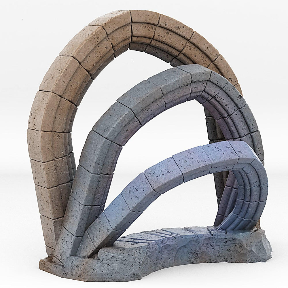 3D Printed Fantastic Portals and Effects Celestial Portal 28mm - 32mm D&D Wargaming (Online Only)
