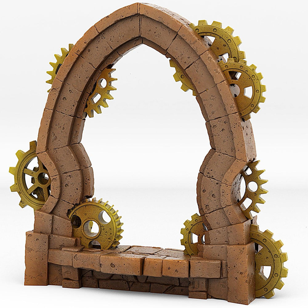 3D Printed Fantastic Portals and Effects Clockwork Portal 28mm - 32mm D&D Wargaming (Online Only)