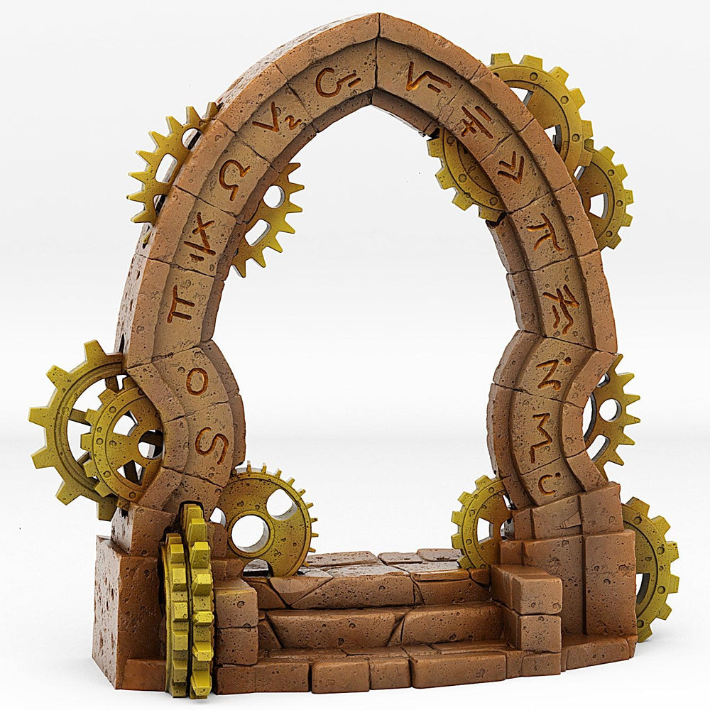 3D Printed Fantastic Portals and Effects Clockwork Portal 28mm - 32mm D&D Wargaming (Online Only)