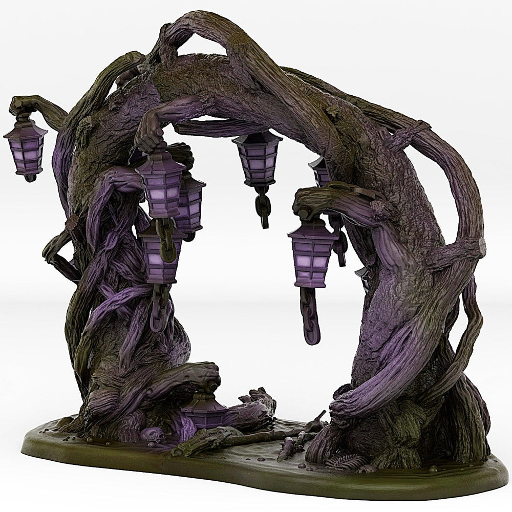 3D Printed Fantastic Portals and Effects Creepy Forest Portal 28mm - 32mm D&D Wargaming (Online Only)