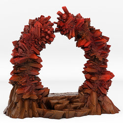3D Printed Fantastic Portals and Effects Crystal Portal 28mm - 32mm D&D Wargaming (Online Only)