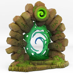 3D Printed Fantastic Portals and Effects Druid Portal 28mm - 32mm D&D Wargaming (Online Only)