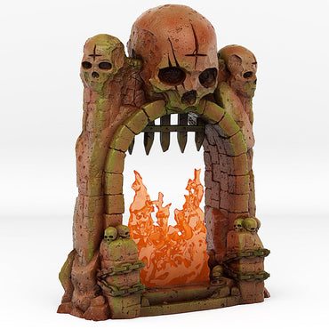 3D Printed Fantastic Portals and Effects Dungeon Entrance Portal 28mm - 32mm D&D Wargaming (Online Only)