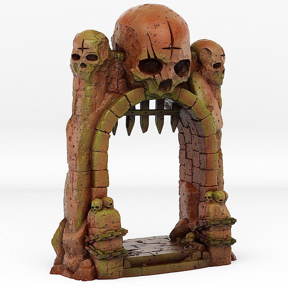 3D Printed Fantastic Portals and Effects Dungeon Entrance Portal 28mm - 32mm D&D Wargaming (Online Only)