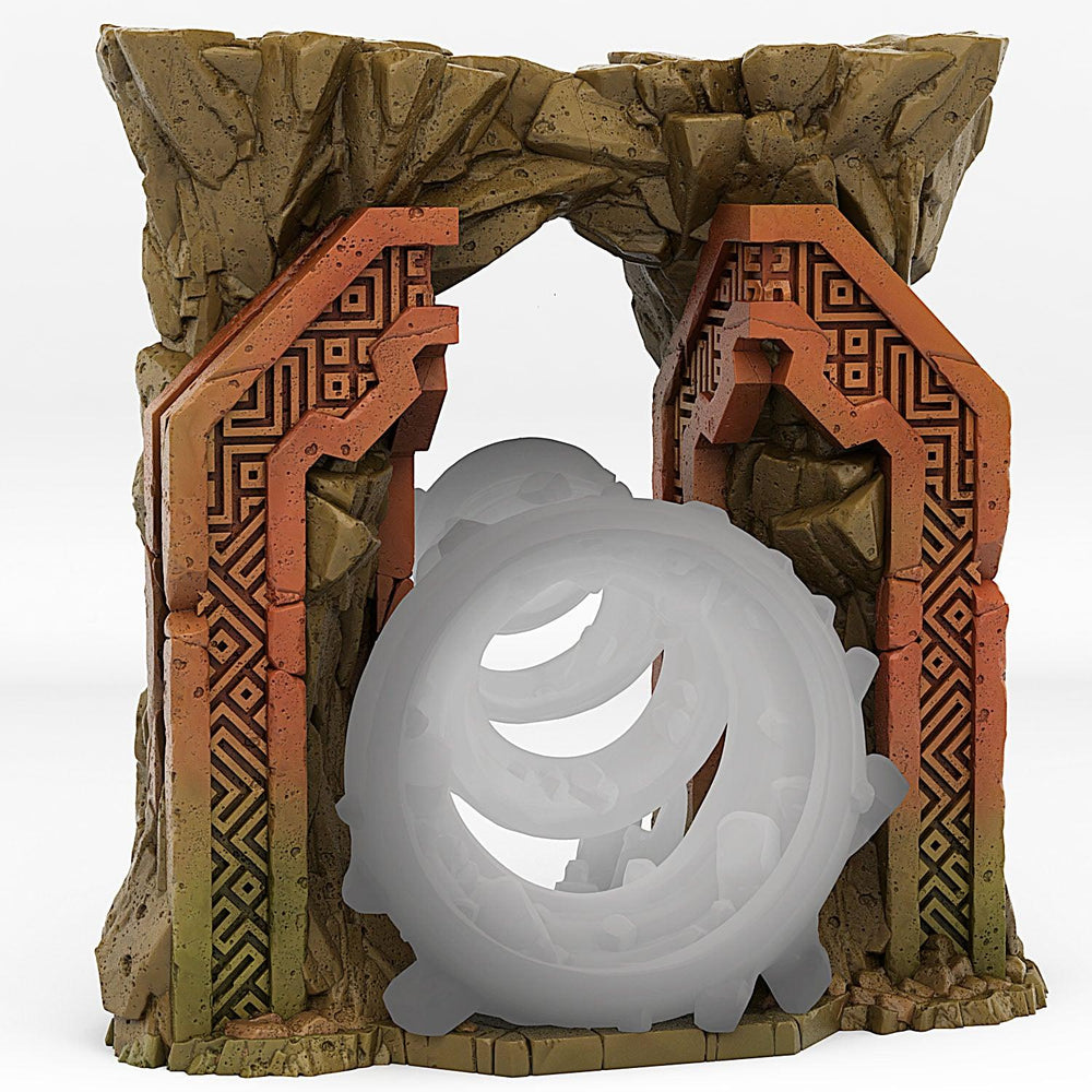 3D Printed Fantastic Portals and Effects Dwarf Portal 28mm - 32mm D&D Wargaming (Online Only)