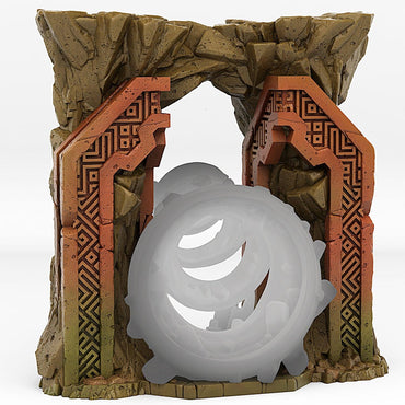 3D Printed Fantastic Portals and Effects Dwarf Portal 28mm - 32mm D&D Wargaming (Online Only)