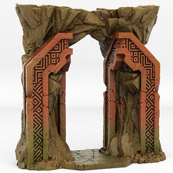 3D Printed Fantastic Portals and Effects Dwarf Portal 28mm - 32mm D&D Wargaming (Online Only)
