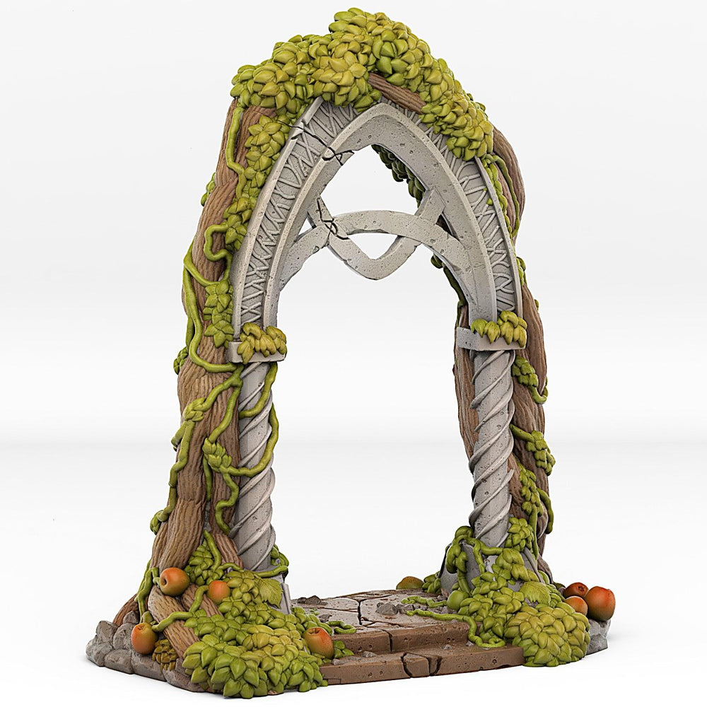 3D Printed Fantastic Portals and Effects Elfic Portal 28mm - 32mm D&D Wargaming (Online Only)