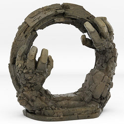 3D Printed Fantastic Portals and Effects Golem Portal 28mm - 32mm D&D Wargaming (Online Only)