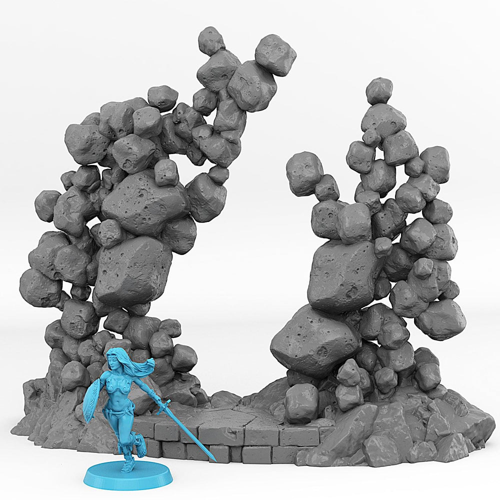 3D Printed Fantastic Portals and Effects Gravity Portal 28mm - 32mm D&D Wargaming (Online Only)