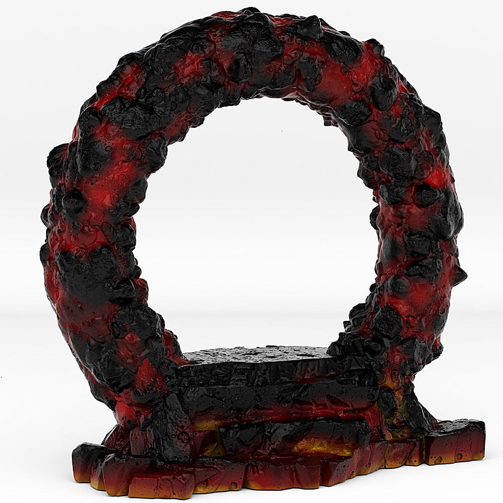 3D Printed Fantastic Portals and Effects Lava Portal 28mm - 32mm D&D Wargaming (Online Only)