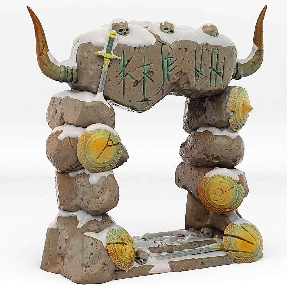 3D Printed Fantastic Portals and Effects Northmen Portal 28mm - 32mm D&D Wargaming (Online Only)