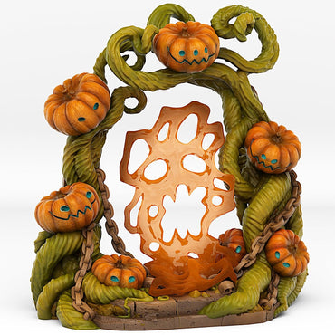 3D Printed Fantastic Portals and Effects Pumpkins Portal 28mm - 32mm D&D Wargaming (Online Only)
