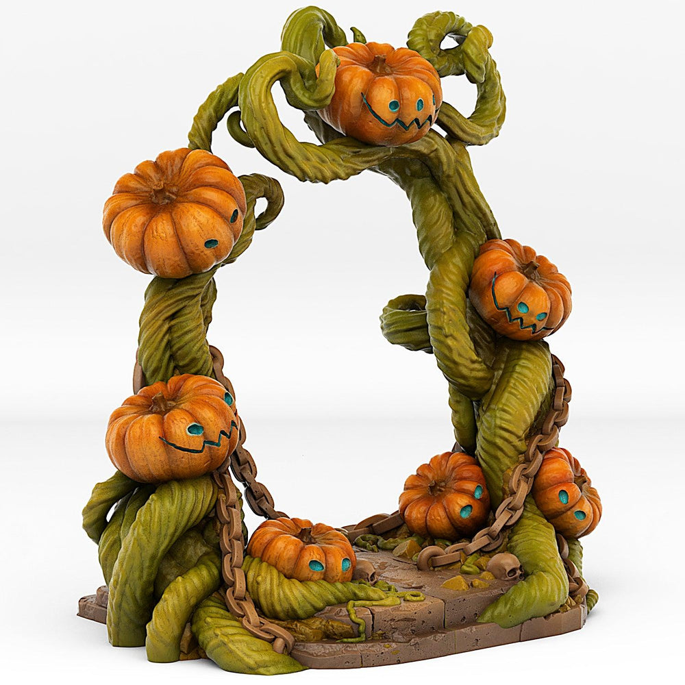 3D Printed Fantastic Portals and Effects Pumpkins Portal 28mm - 32mm D&D Wargaming (Online Only)