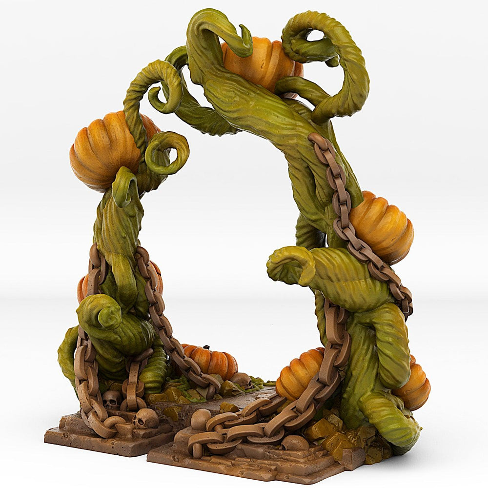 3D Printed Fantastic Portals and Effects Pumpkins Portal 28mm - 32mm D&D Wargaming (Online Only)