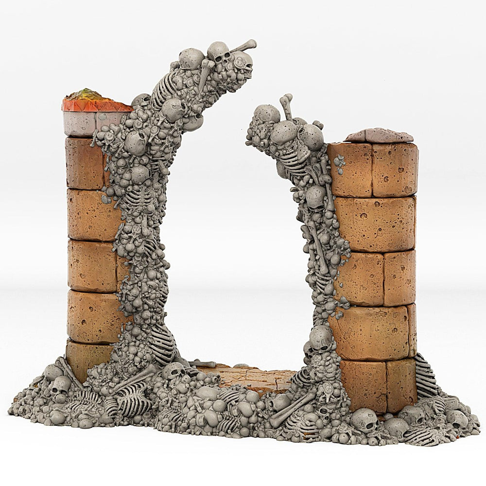 3D Printed Fantastic Portals and Effects Skeletons Portal 28mm - 32mm D&D Wargaming (Online Only)