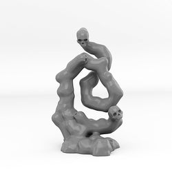 3D Printed Fantastic Portals and Effects Skeletons Portal 28mm - 32mm D&D Wargaming (Online Only)