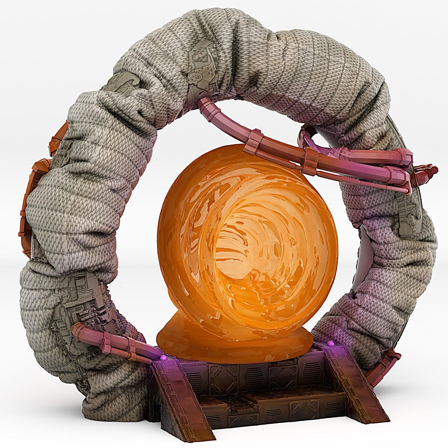 3D Printed Fantastic Portals and Effects Space Ship Portal 28mm - 32mm D&D Wargaming (Online Only)